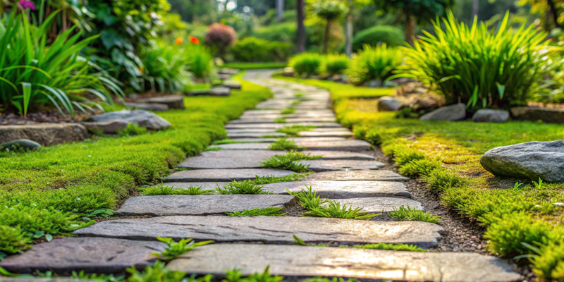 Pathways and Landscaping